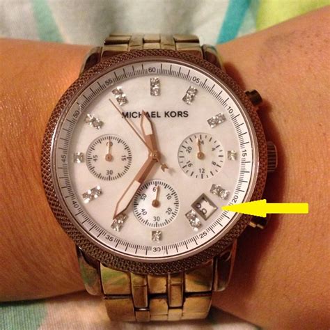 how to spot fake michael kors watch|false michael kors watch.